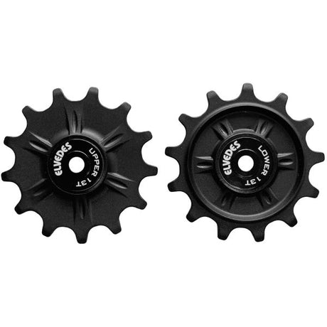 Elvedes Set Wheels Wheels 2x13T 12V zamknięty czarny