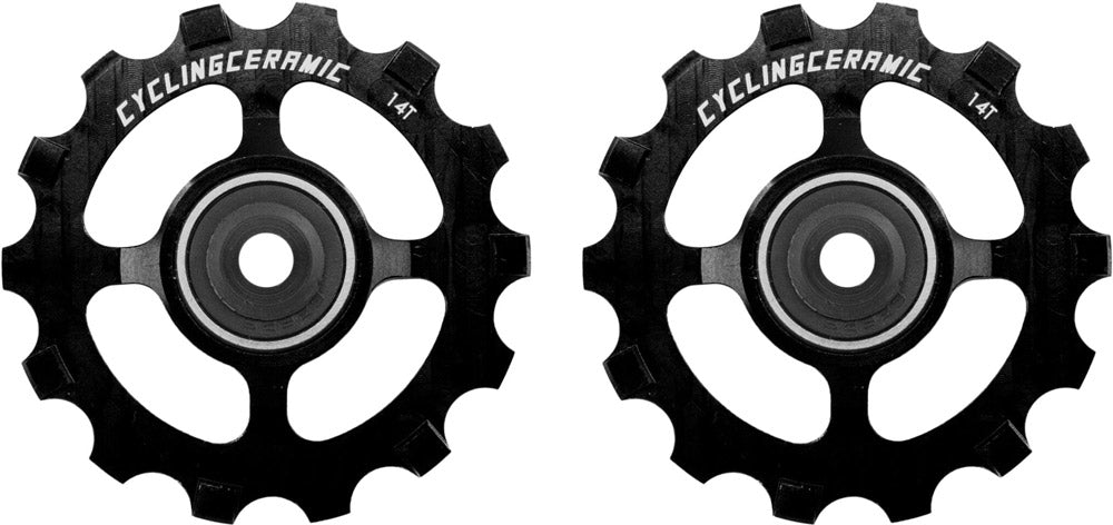 Ceramiczne rolki przerzutki rowerowej 14t do Shimano Sram