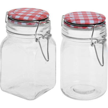Doskonały szklany słoik do przechowywania artykułów gospodarstwa domowego 250ml 68x68x115mm