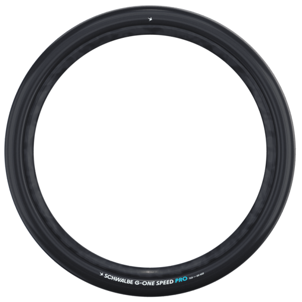 Opona składana Schwalbe G-One Speed Pro Evolution 60-622 tlr czarna