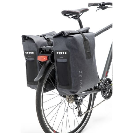 Nowa torba rowerowa Looxs Double Varo Waterproof Gray
