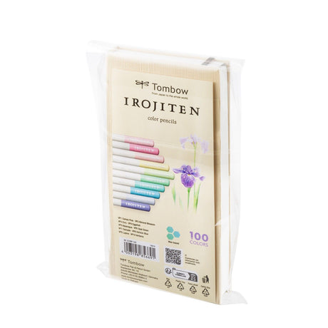 Tombow • kredka irojiten dla artystów i hobbystów, zestaw 2: żywy odcień l, 10 kolorów