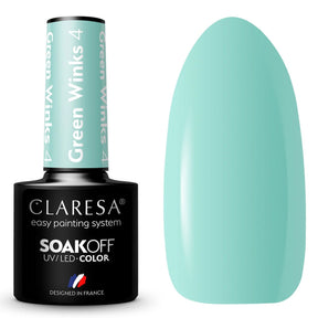 Claresa Lakier żelowy UV LED 5ml Green Winks 4