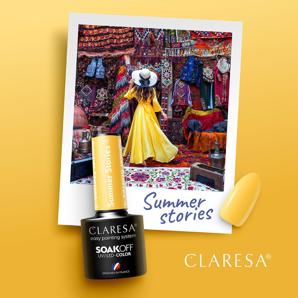 Claresa Lakier hybrydowy UV LED 5ml Letnie historie 4