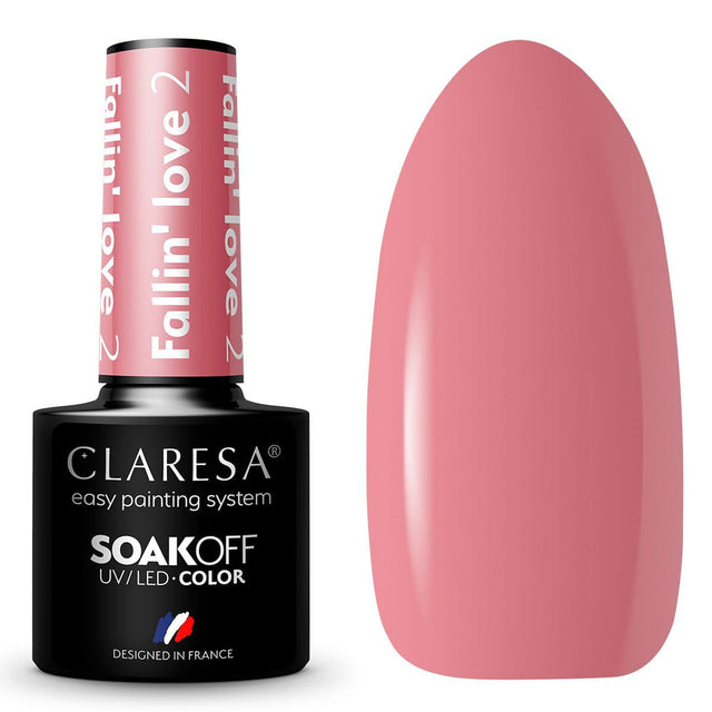 Claresa Lakier żelowy UV LED 5ml Fallin' Love 2