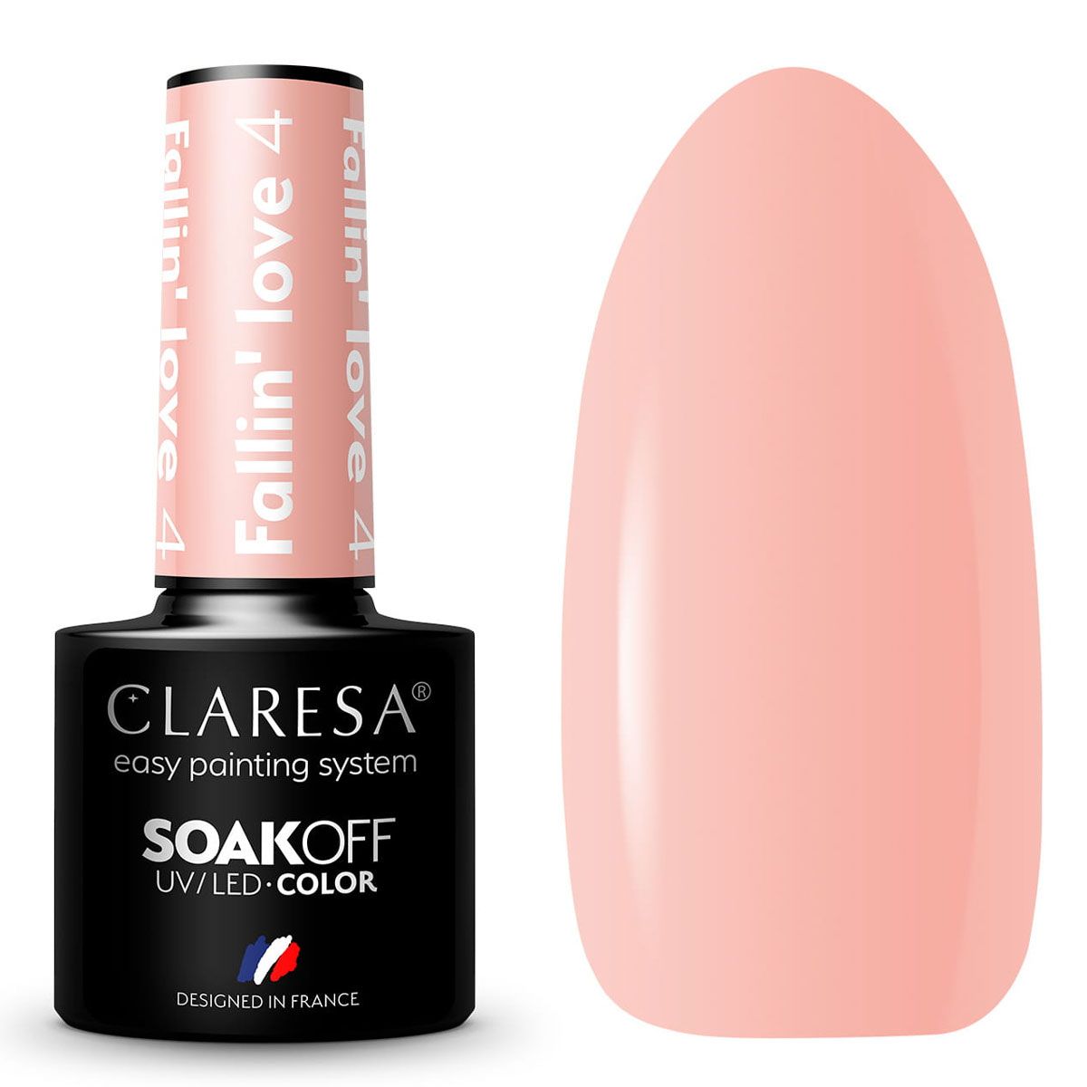 Claresa Lakier żelowy UV LED 5ml Fallin' Love 4