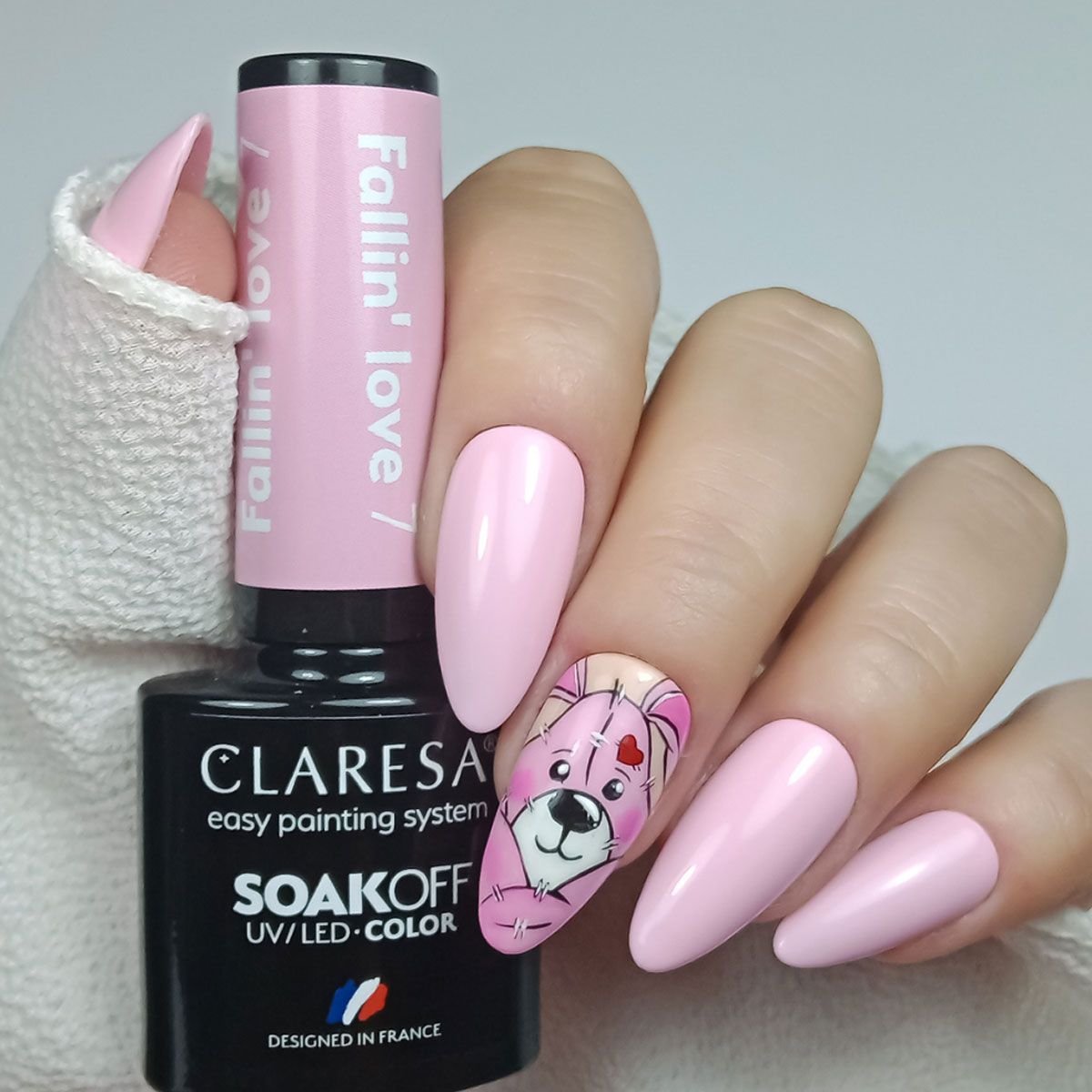 Claresa Lakier Żelowy UV LED 5ml Fallin' Love 7