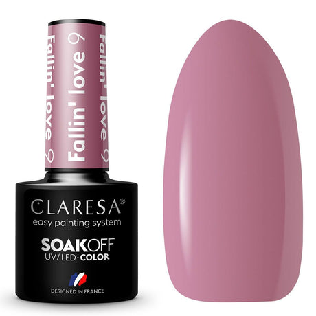 Claresa Lakier Żelowy UV LED 5ml Fallin' Love 9