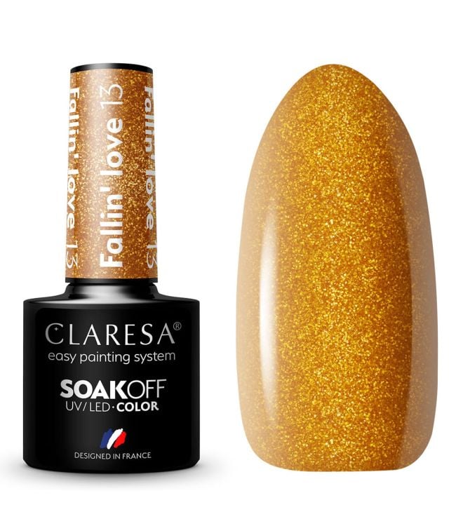 Claresa Lakier Żelowy UV LED 5ml Fallin' Love 13
