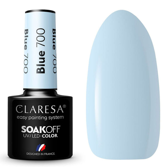 Claresa Lakier Żelowy UV LED 5ml Niebieski 700 Funfair