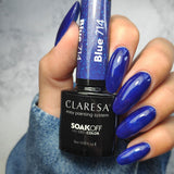 Claresa Lakier Żelowy UV LED 5ml Niebieski 714