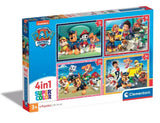 Puzzle Clementoni Psi Patrol, 4w1