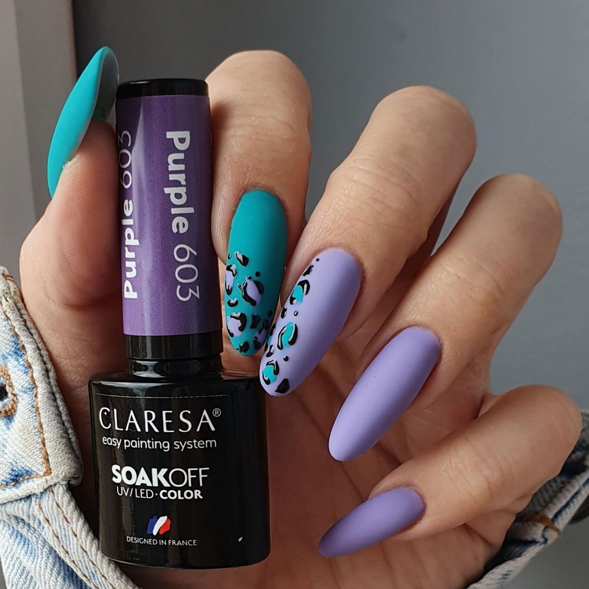 Claresa Lakier Żelowy UV LED 5ml Zielony 808 Rainbow Explosion