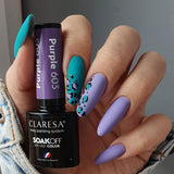 Claresa Lakier Żelowy UV LED 5ml Zielony 808 Rainbow Explosion