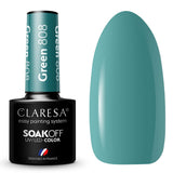 Claresa Lakier Żelowy UV LED 5ml Zielony 808 Rainbow Explosion
