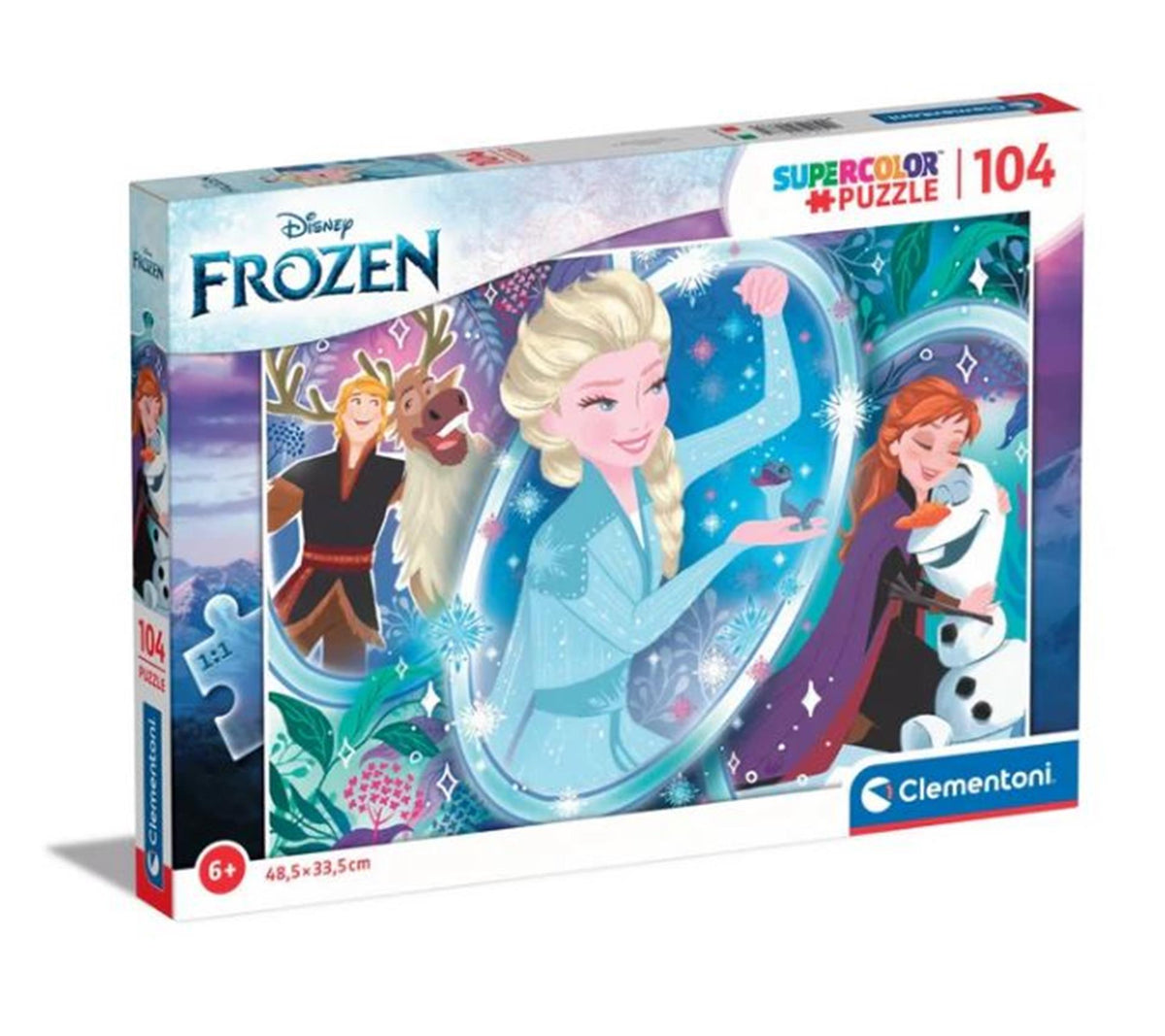 Puzzle Clementoni 104szt mrożone