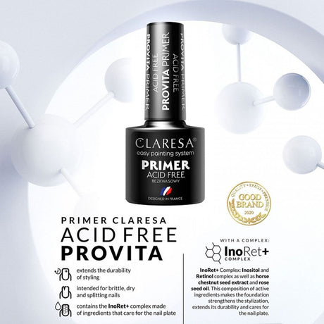 Claresa provita podkład bezkwasowy 5ml