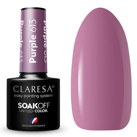 Claresa Lakier żelowy UV LED 5ml Fioletowy 613 Savanna Vibes