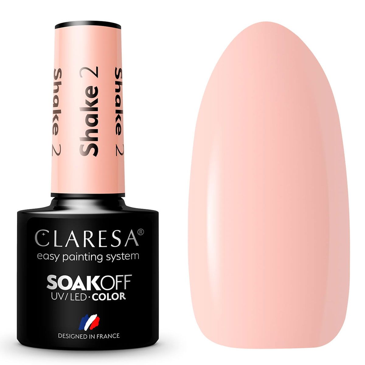 Claresa Lakier żelowy UV LED 5ml Shake 2