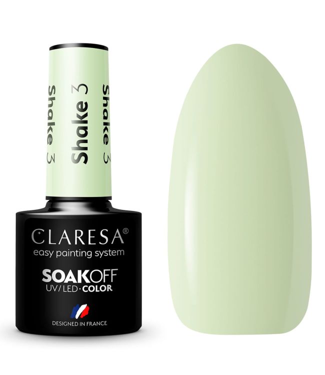 Claresa UV LED Żel Polski 5ml Shake 3