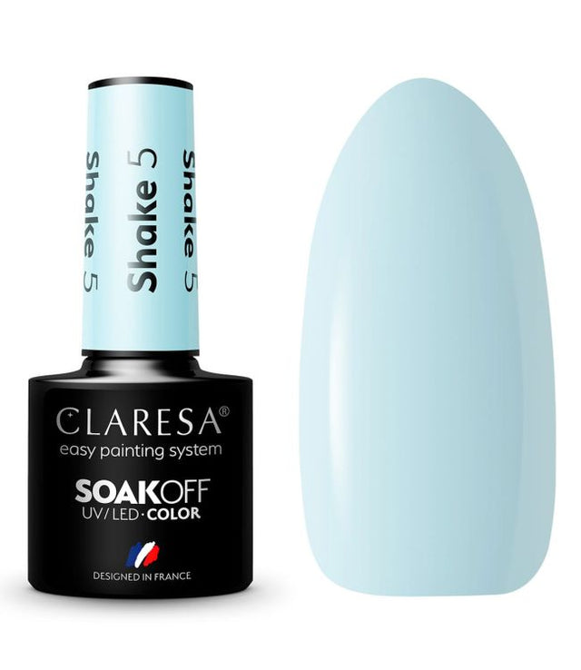 Claresa Lakier żelowy UV LED 5ml Shake 5