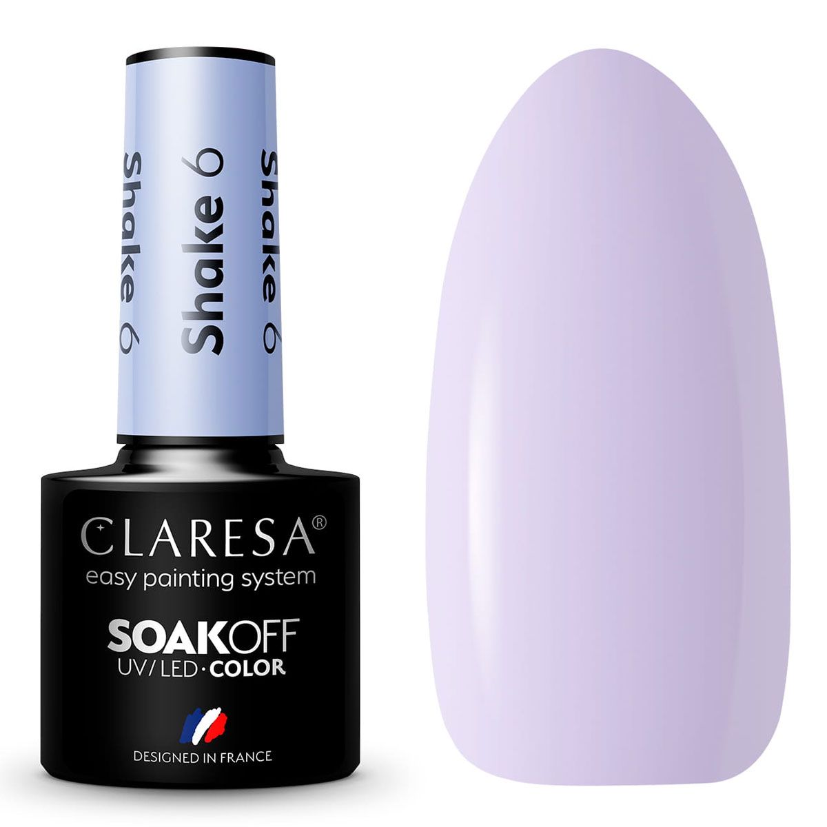 Claresa Lakier żelowy UV LED 5ml Shake 6