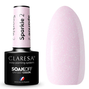 Claresa Lakier żelowy UV LED 5ml Sparkle 2
