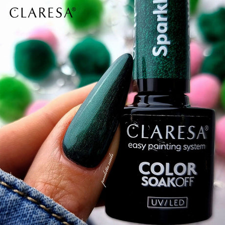 Claresa Lakier żelowy UV LED 5ml Sparkle 10