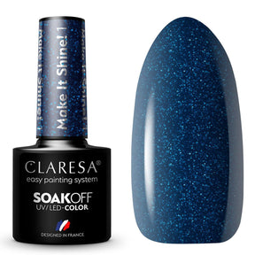 Claresa Lakier żelowy UV LED 5ml Make It Shine 1