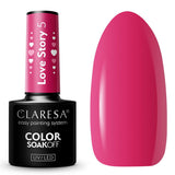 Claresa lakier hybrydowy uv led 5ml historia miłosna 5