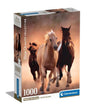 Puzzle Clementoni 1000 elementów biegnące konie