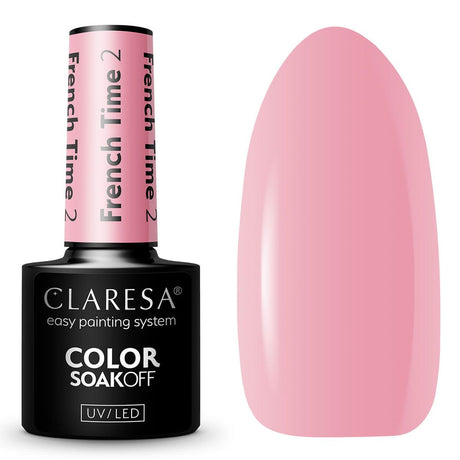 Claresa Lakier żelowy UV LED 5ml French Time 2