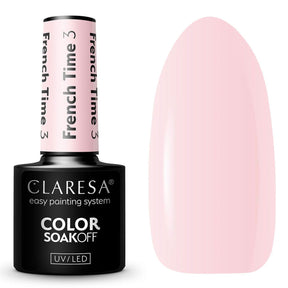 Claresa Lakier żelowy UV LED 5ml French Time 3