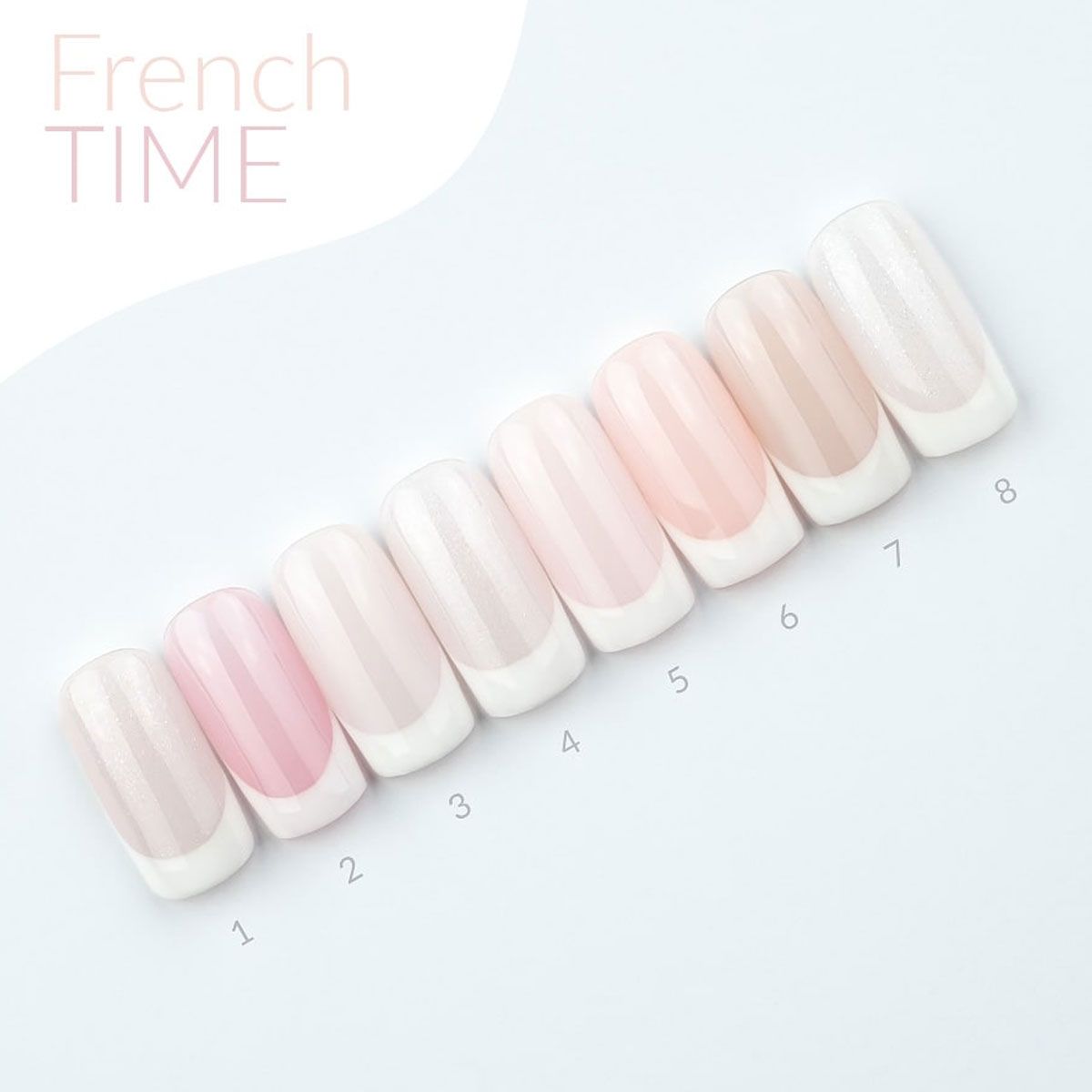 Claresa Lakier żelowy UV LED 5ml French Time 5