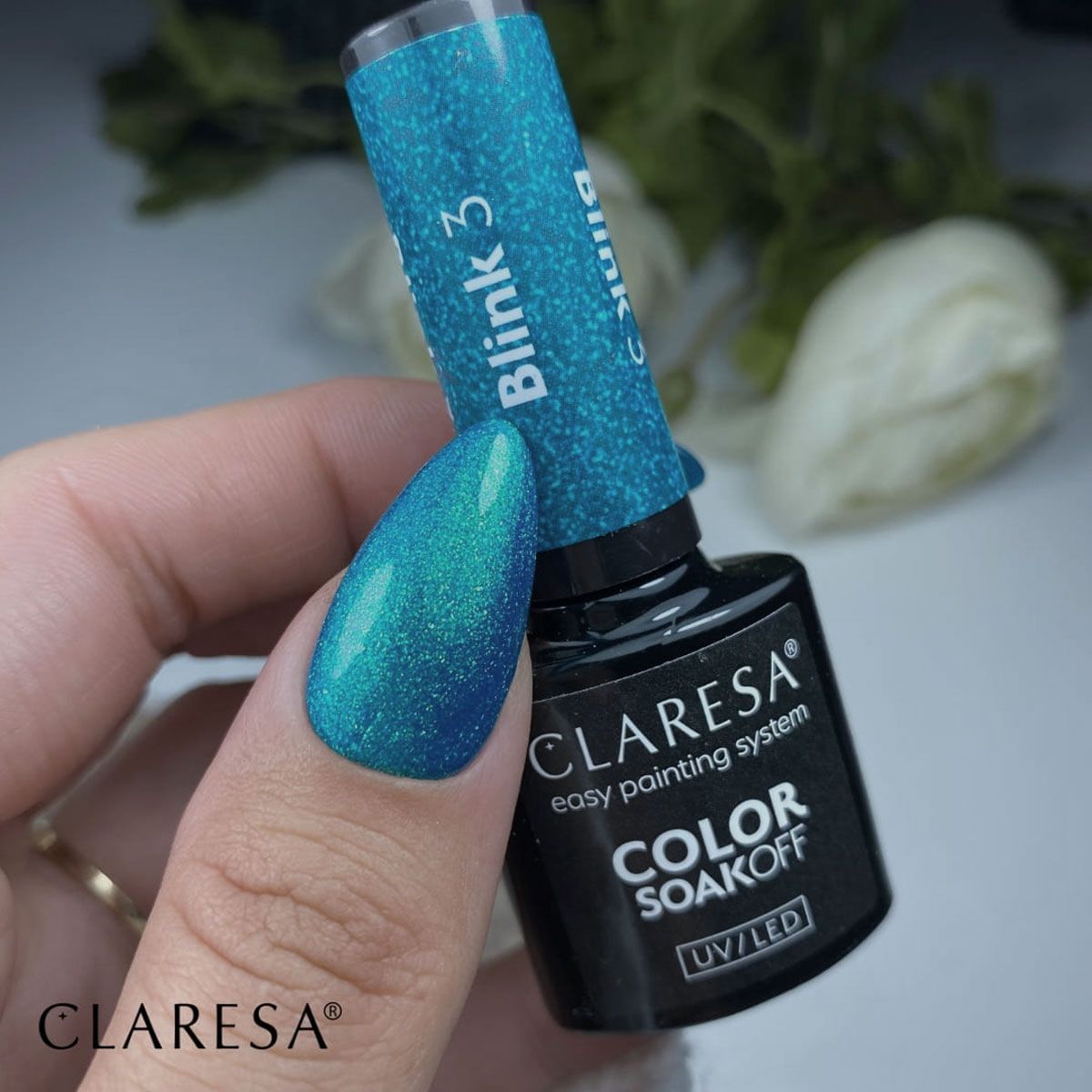 Claresa Lakier żelowy UV LED 5ml Blink 3