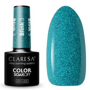 Claresa Lakier żelowy UV LED 5ml Blink 3