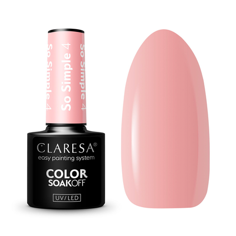 Claresa Lakier żelowy UV LED 5ml So Simple 4