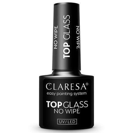 Claresa Top Coat do szkła bez przecierania 5ml