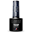 Claresa top bez przecierania brokat niebieski 5ml