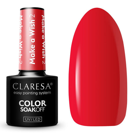 Claresa Lakier hybrydowy UV LED 5ml Zrób życzenie 2
