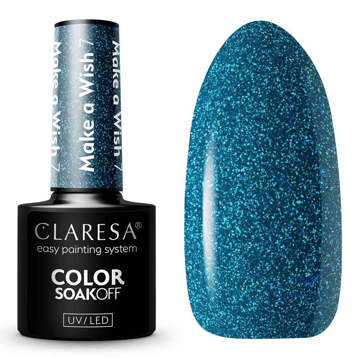 Claresa Lakier żelowy UV LED 5ml Make A Wish 7
