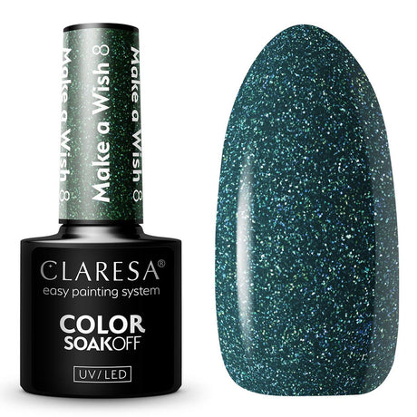 Claresa Lakier żelowy UV LED 5ml Make A Wish 8