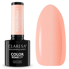 Claresa Lakier Żelowy UV LED 5ml Pastel Glam 1