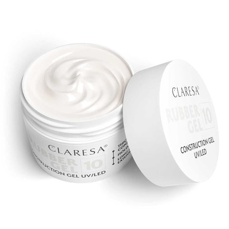 Claresa żel gumowy 10 mlecznobiały 45gr.