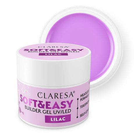 Claresa Keratin Soft Easy żel budujący liliowy 12gr.