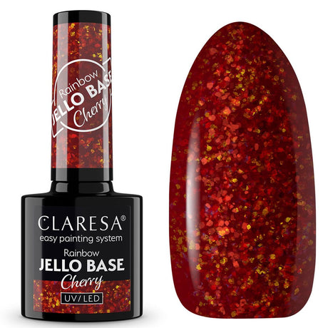 Claresa Rainbow Jello Baza wiśniowa 5ml