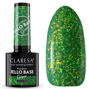Claresa Rainbow Jello podkład bazowy zielony 5ml