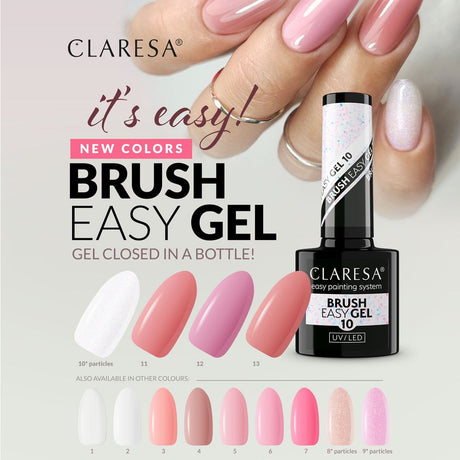 Claresa pędzel Easy Gel 11 5ml