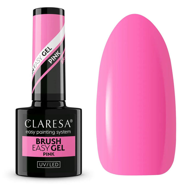 Claresa pędzel Easy Gel Pink 5ml