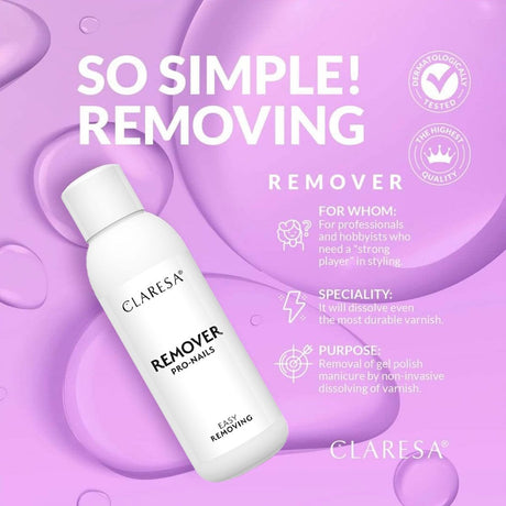 Claresa Zmywacz do paznokci 500ml
